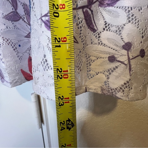 NWT Disney Frozen 2 Cover-Up Floral Leaf Design for Girls, sz 7/8 - Picture 5 of 11